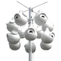Troyer's Deluxe Gourd Rack with 12 Crescent SREH Gourds