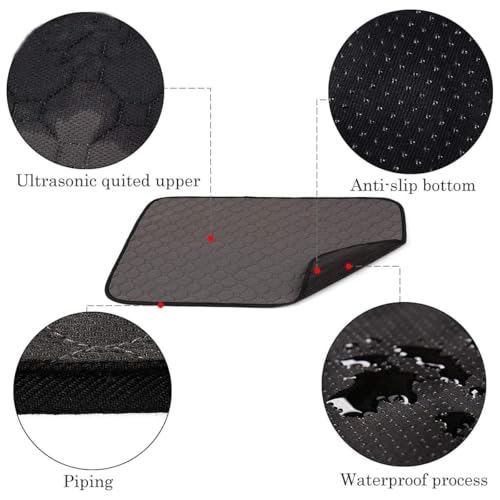 Guinea Pig Cage Liner Tarp Bottom Waterproof and Washable Base Also for Rabbits Canvas Bottom, Bunny, Chinchesillas, Hedgehog, Ferrets and Other Small Animals(24x48 inches) - size: 24" 47"（2different）