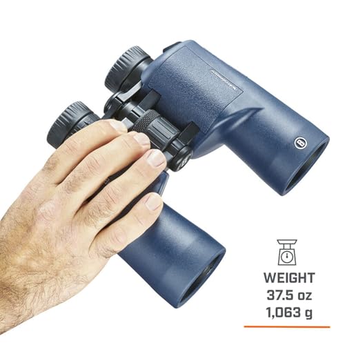 Bushnell H2O Binoculars | Waterproof, Fogproof, Optics for Boating, Hiking, Camping & Birdwatching - size: 7x50, style: Porro Prism