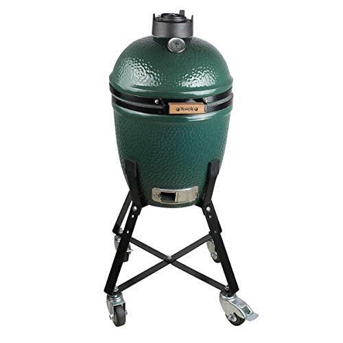 Dracarys Rolling Cart for Small Big Green Egg Nest Accessories,Green Egg Nest Stand Small Rolling Nest with Heavy Duty Locking Caster Wheels Powder Coated Steel - size: Small(S)