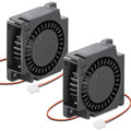 2 Pack Wathai 30mm x 10mm 5V Small DC Brushless Cooling Blower Fan for Electronics Cooling - color: 30x10mm 5V