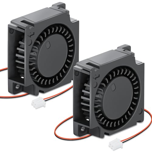 2 Pack Wathai 30mm x 10mm 5V Small DC Brushless Cooling Blower Fan for Electronics Cooling - color: 30x10mm 5V