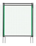 Temporary Fence Gate,3' Height,Garden Fence Mesh Door, Free Open and Close Boundary for Garden Backyard Outdoor Animal Protect, Non Electric Safe for Children and Dog - size: 3' Fence Gate