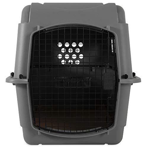 Petmate Sky Kennel - For Air and Travel, Airline Compliant Dog Crate for Pets 30-50 lbs, Heavy Duty Dog Kennel, Made in the USA- 32 Inches - size: 32 Inch
