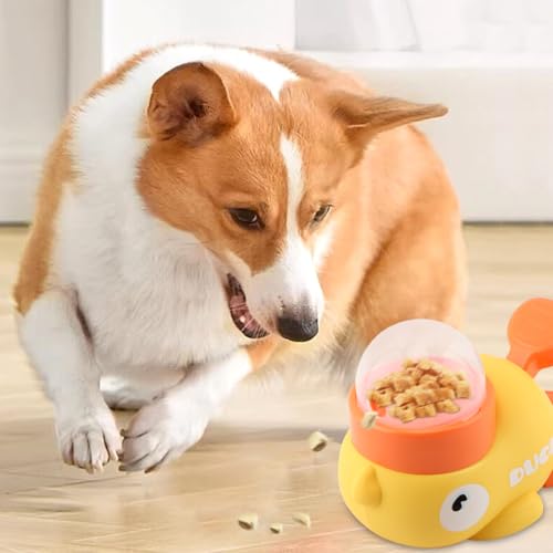 Duck-Shaped Puzzle Feeder – Interactive Dog/Cat Slow Feeder for IQ Training/Exercise