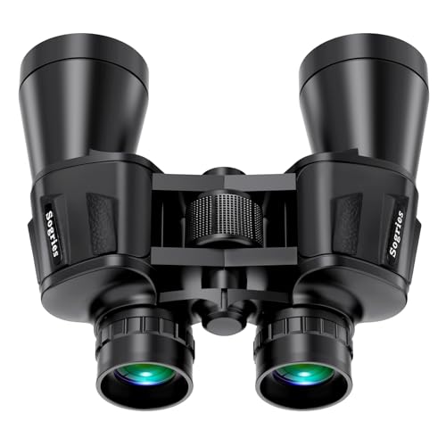 20x50 High Power Binoculars for Adults with Low Light Night Vision | Military Compact HD Professional/Daily Waterproof Binoculars for Bird Watching/Traveling/Outdoor - size: 20x50