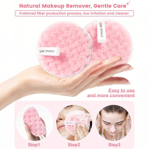 40 PCS Professional Makeup Brush Tools Set, Cosmetic Brush Sponge, Puff, Headband, Brush Cleaning Bow Set, Facial Makeup, Cleaning Accessories, Makeup Products, Valentine Day Item (Pink-40PCS) - color: Pink-40PCS