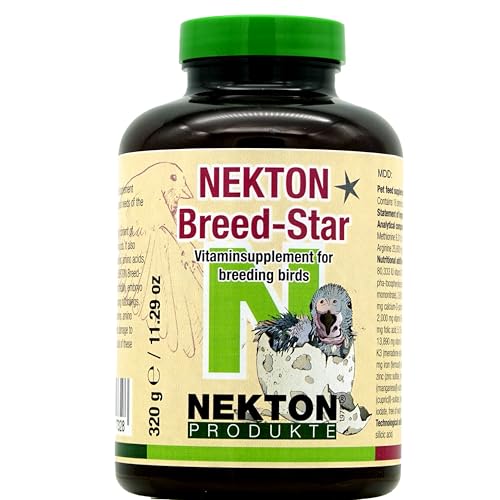 Nekton Breed-Star Breeding Supplement for Birds 320g / 11.29oz, Off White - size: 320g / 11.29oz