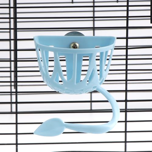 2 Pack Bird Feeder Parrot Vegetable and Fruit Feeding Rack Multipurpose Bird Feeding Cup Hanging Bird Cage Bowl Bird Daily Necessities for Parrot Birds Budgie Cockatiel