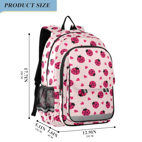 Kids Backpack Elementary Middle School Bags for Boys Girls | Travel, Daypack, Lightweight, Waterproof, with Reflective Strip - color: Multi 12