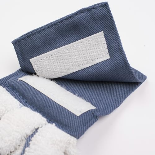 Ritz Premium 100% Cotton Solid and Multi Check Kitchen Tie Towel, Absorbent, Super Soft, and Fast Drying Hang Towel, Set of Two, Federal Blue - color: Federal Blue, size: Solid & Multi Check - 2 Piece