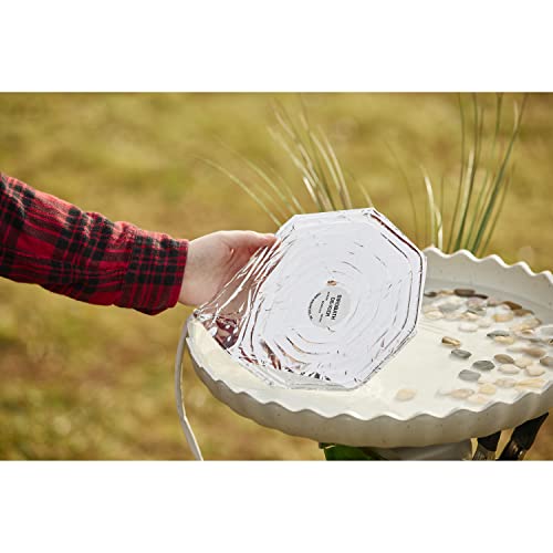 Farm Innovators Model B-9 Economical Birdbath De-Icer, 44-Watt
