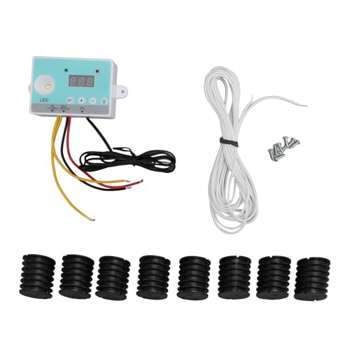 Egg Incubator Kit, Precise Temperature Control, Digital Display, Heating Wire, DIY Incubator Parts, AC 110V 220V, Ideal for Hobbyists and Custom Setups