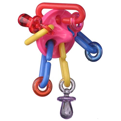 Super Bird Creations SB591 UFO Bird Foot Toy, Medium Bird Size, 5" x 2"