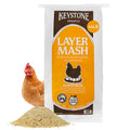 Layer Mash Chicken Feed, 44lb | Non-GMO, High Calcium for Strong Eggshells, For Chickens, Ducks, Geese, Pheasants & Guineas, No Artificial Hormones