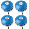 Farm Innovators H-418 Ice Chaser 1250 Watt Cast Aluminum Floating Tank Deicer with Self Regulating Thermostat (4 Pack) - color: Floating, size: 4 Pack