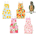 4 PCS Bird Diaper Reusable Parrot Diaper for Parakeet Cockatiel Mini Macaw Budgie Canary Indoor Outdoor (M)