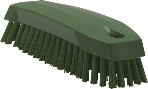 Vikan 35872 Brush,Scrub,Medium,7",PP/PBT,Green - color: Green