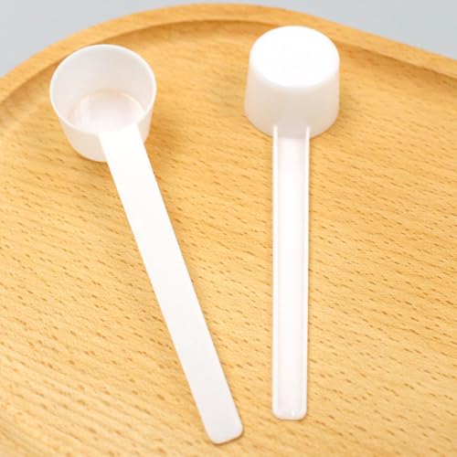 5 Pcs 5g Protein Powder Teaspoon Measuring Spoons Scoop Measurement Spoons Plastic Tablespoon For Dry Goods Spices
