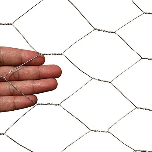 Galvanized Hexagonal Poultry Netting Chicken Wire 72" x50' x 2" Mesh 20GA - size: 72"x50'- 2" 20GA
