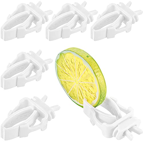 6 Pieces Bird Cage Food Holder Parrot Fruit Vegetable Clips Bird Cage Feeder Clip for Budgie Parakeet Cockatoo Macaw Cockatiel Conure | Clip On Cage Bars, Holds Fruit Veggie Greens, Fits Budgie Cockatoo Macaw Conure, Spring Grip Feeder, 6 Pack