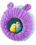 KATUMO Conure Nest, Bird Breeding Nest Cockatiel Snuggle Bed for Budgie, Parakeet, Cockatiel, Conure, Lovebird, Canary, Finch, Hamster, Small Pets - size: L (Lilac)
