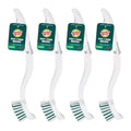 Scotch-Brite Pot & Pan Brush, 4 Pack | Durable and Long Lasting Dish Brush with Handle for Scrubbing Stainless Steel, Outdoor Furniture & Sinks without Scratching