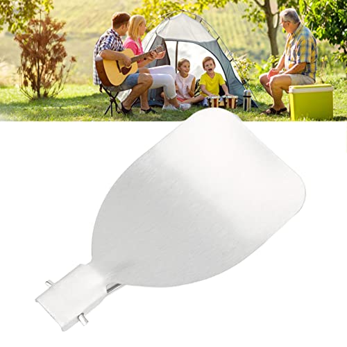 Foldable Camping Spatula, Titanium Spatula Frying Shovel with Folding Handle Food Turner for Outdoor Picnics Camping
