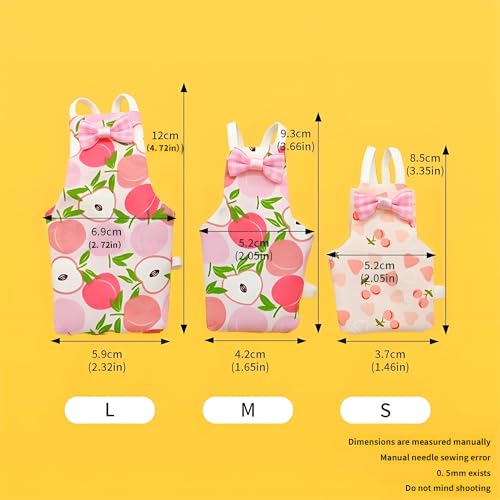 6PCS Washable Reusable Bird Diapers with Waterproof Lining & Adjustable Straps – Soft Parrot Diaper Clothes Costume Set for for Parakeets, for Budgies, for Mini Macaws (L) - size: L