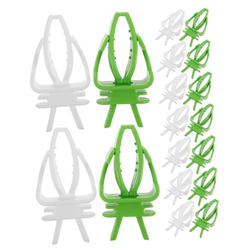 40Pcs Bird Cage Fruit Feeder Clips Parrot Food Holder Hanging Skewer Accessories for Vegetables Fruits Millet Budgie and Parakeet Feeding