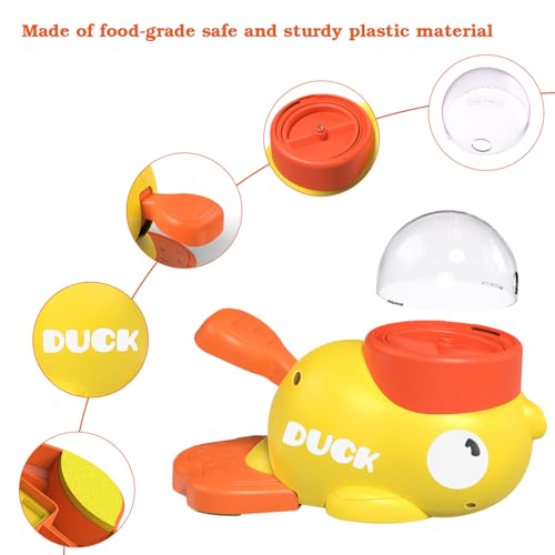 Dog Interactive Treat Dispenser Toy, Food Puzzle Slow Feeder (Yellow) - color: Yellow