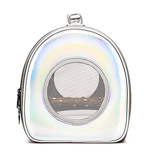 Bird Carriers Portable Bird Carrier Transparent Breathable Travel Cage Tote Bag Parrot Handbag Outdoor Pet Travel Houlder Bag 1Pcs