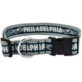 Pets First NFL Philadelphia Eagles Licensed PET COLLAR, Large - Heavy-Duty, Strong, and Durable Dog Collar. Available in 31 Football Teams and 4 Sizes - color: Philadelphia Eagles, size: Large