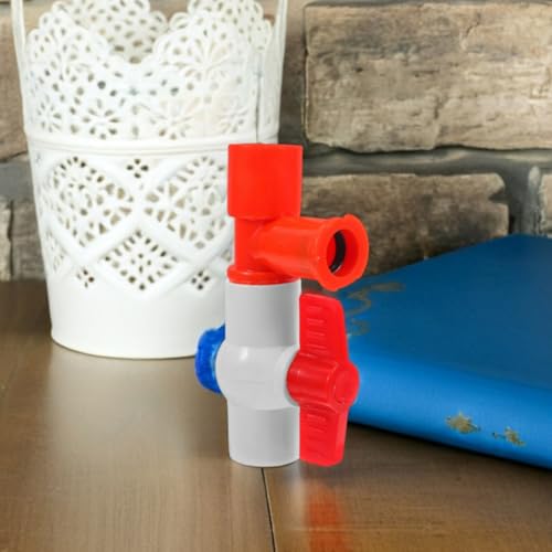 Tofficu 2pcs Chicken Water Line Pressure Regulators for Poultry Farm with Automatic Air Release Valve Reusable Waterer System Parts for Stable Pressure Control and Efficient Feeding