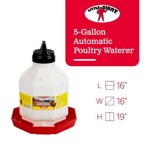 Little Giant Plastic Poultry Waterer