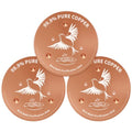 3-Pack 99.9% Pure Copper Bird Bath Purification Disk, 0.6mm Bird Bath Copper Disk with Triple-Point Support, All-Season Copper Plate Copper Disc for Outdoor Bird Bath, Bowl - color: Bird Bath Copper Disk - 3 PACK