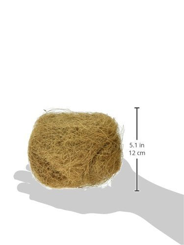 Prevue Pet Products BPV105 Sterilized Natural Coconut Fiber for Bird Nest (2 Pack) - size: 2 Pack