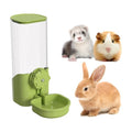 Rabbit Water Bottle for Cage Crate, 29oz No Drip Hanging Automatic Pet Water Dispenser for Small Animal Guinea Pig Bunny Chinchilla Ferret Hedgehog Puppy Cat (Green) - color: Green