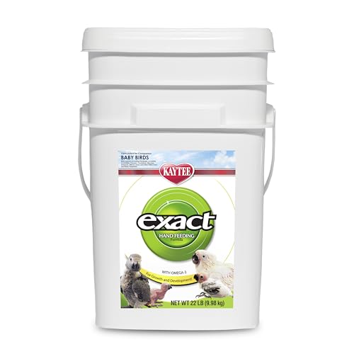Kaytee Exact Hand Feeding For Baby Birds, 22 Lb Bucket - size: 22 Pound (Pack of 1)