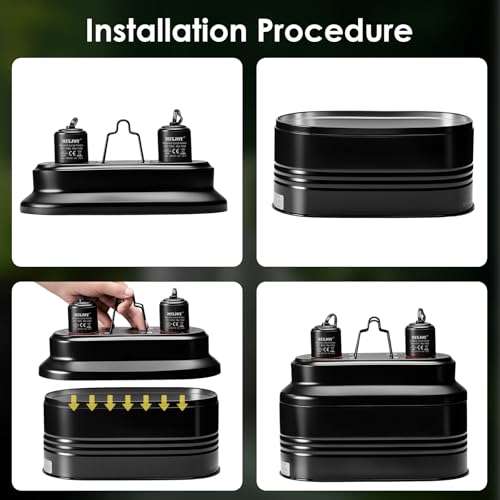 MIXJOY Dual Reptile Light Fixture, Max 160W Each Heat Lamp Fixture with Separate Switches, Fits Reptile Light/Heat Lamp/UVB Light for Lizards, Turtles, Snakes, and Amphibians