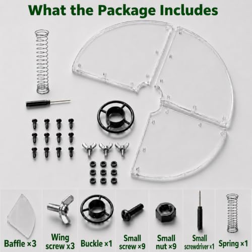 Premium Squirrel Baffle for Bird Feeder Pole Protector with Spring for Better Defense 19 Inch Slinky to Bird Feeders Outside Mount Anti Raccoon Rodent Stopper Garden Accessories Backyard
