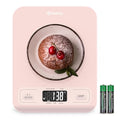 Etekcity Food Kitchen Scale, Digital Grams and Ounces, Medium | Tare function, ideal for baking, weight loss, keto, meal prep, packages, liquids and jewelry, Pink - color: Pink