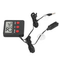 Generic Digital Hygrometer Thermometer with 2 External Probes for Incubator Aquarium Reptile Tank Indoor Outdoor Temperature Humidity Monitor