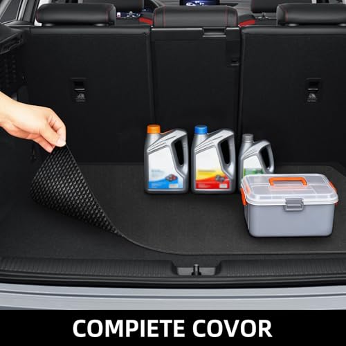 AiBOB Garage Floor Mat, 30 X 36 inches, Oil Spill Mat Under Car, Waterproof Backing Absorbent Pad Protects Floor, Durable, Reusable, Black - size: 2'6" x 3'