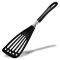 Nylon Spatula Slotted Turner Fish Turner Kitchen Utensils 12" | Seki Japan Right Handed Nylon Spatula Wide Thin - color: Nylon, size: for Right-handed