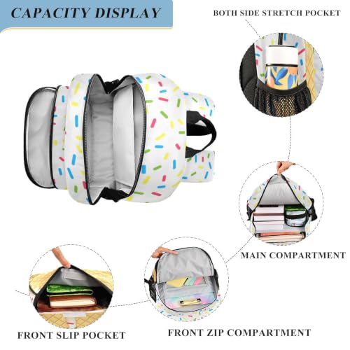 Kids Backpack Elementary Middle School Bags for Boys Girls | Travel, Daypack, Lightweight, Waterproof, with Reflective Strip - color: Multi 15