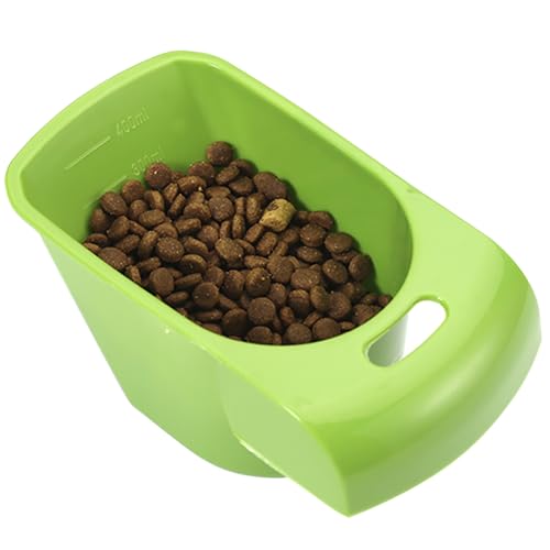 Ashfield & Harkness Airtight Pet Food Storage Container, Holds 30lbs | Grey BPA-free HDPE bin with silicone seal, measuring scoop on lid, snap latch - fits dogs, cats & more - color: Grey, size: 30 lbs