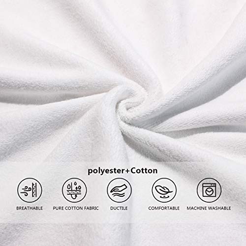 senya Cute Cartoon Whales Hand Towel Ultra Soft Luxury Towels for Bathroom 30"x15" - color: Multi 4