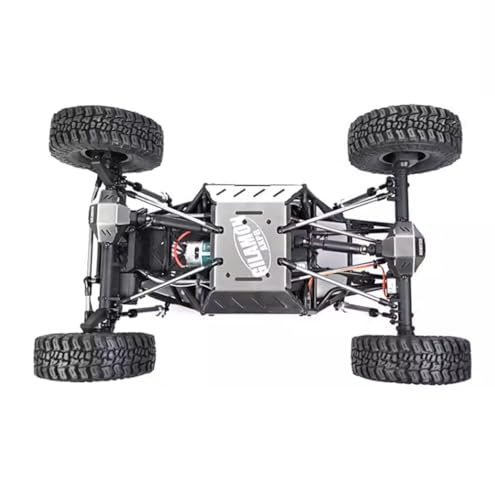 RC Stainless Steel Chassis Armor Front Centre Rear Protection Chassis Skid Plate for Axial 1/8 AXP8 Gilamon RC