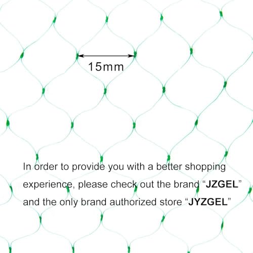 Bird Netting for Garden, 13 x 33Ft Anti Bird Net with 50 Ties and 20 Tacks | Plant Tree Netting for Protecting Fruit and Vegetables